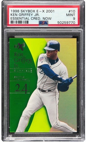 ken griffey jr. baseball card