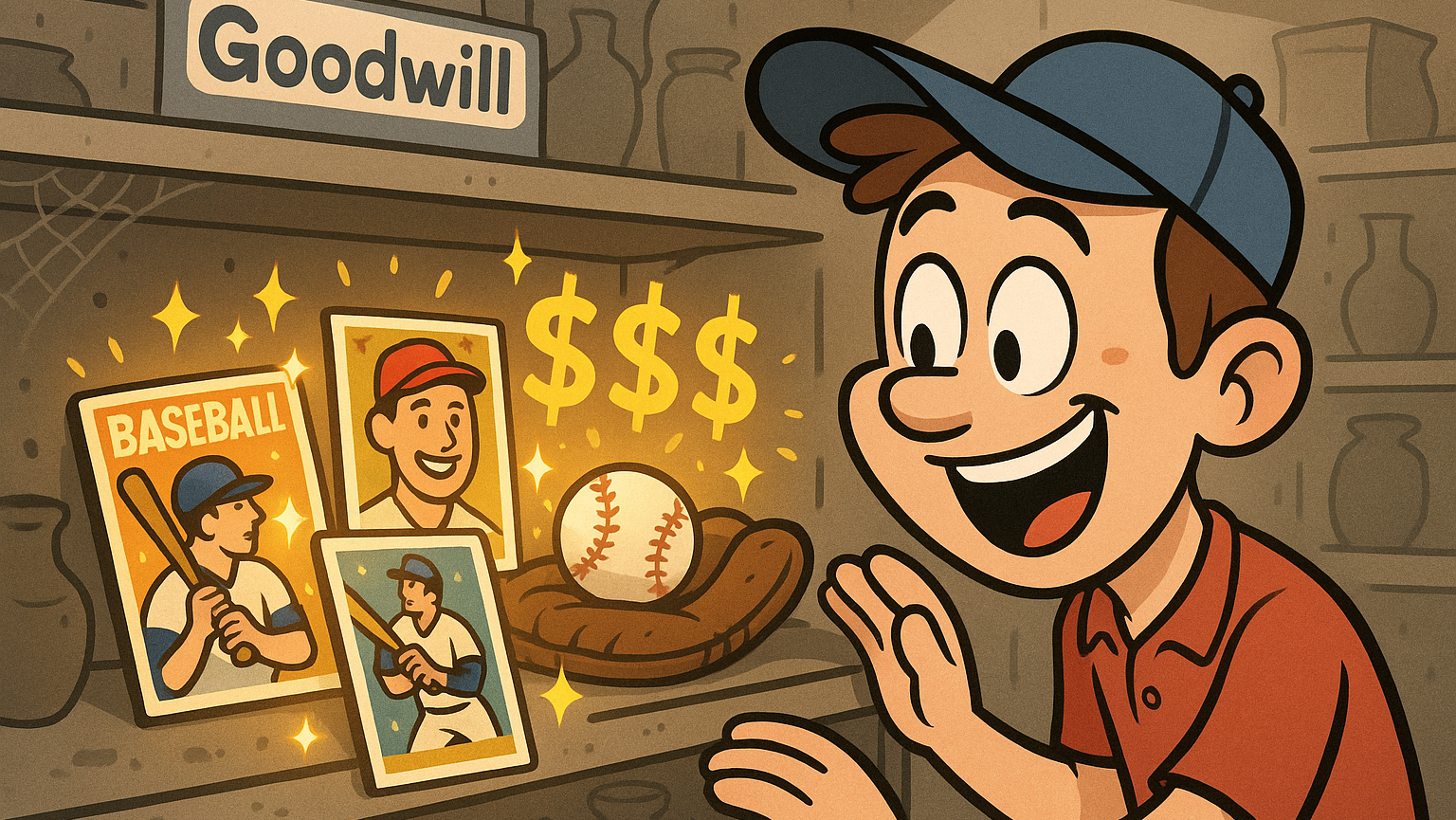 Goodwill Goldmine: Rare Baseball Memorabilia Haul Bought for Under $20