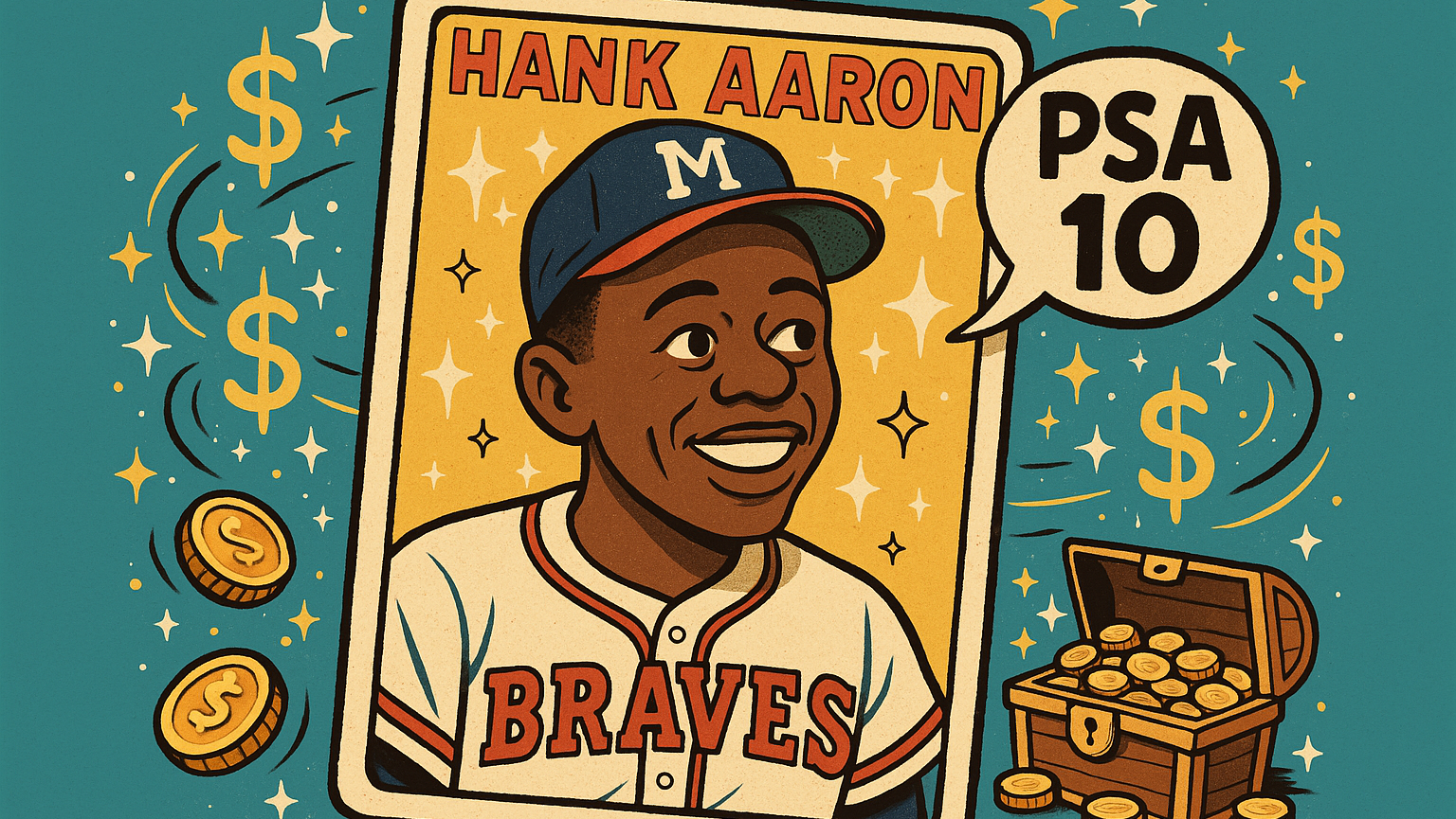 This 1954 Hank Aaron Rookie Card Could Fetch Up to $10 Million