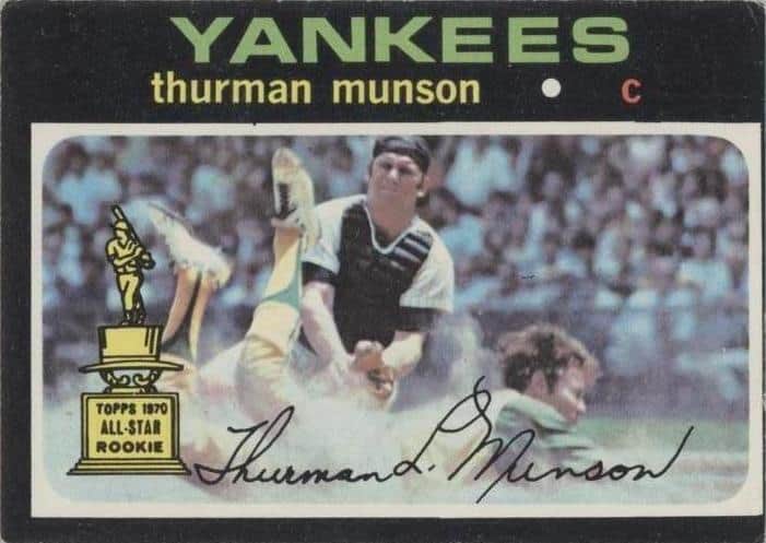 10 Iconic 1970s Topps Baseball Cards Collectors Should Know About 2 Thurman Munson