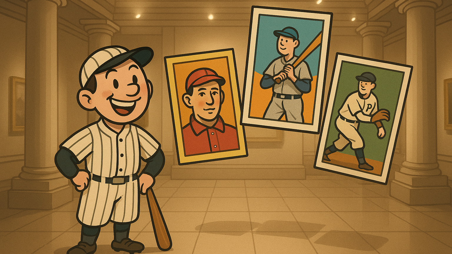 Over 100 Vintage Baseball Cards on Display at The Met in NYC