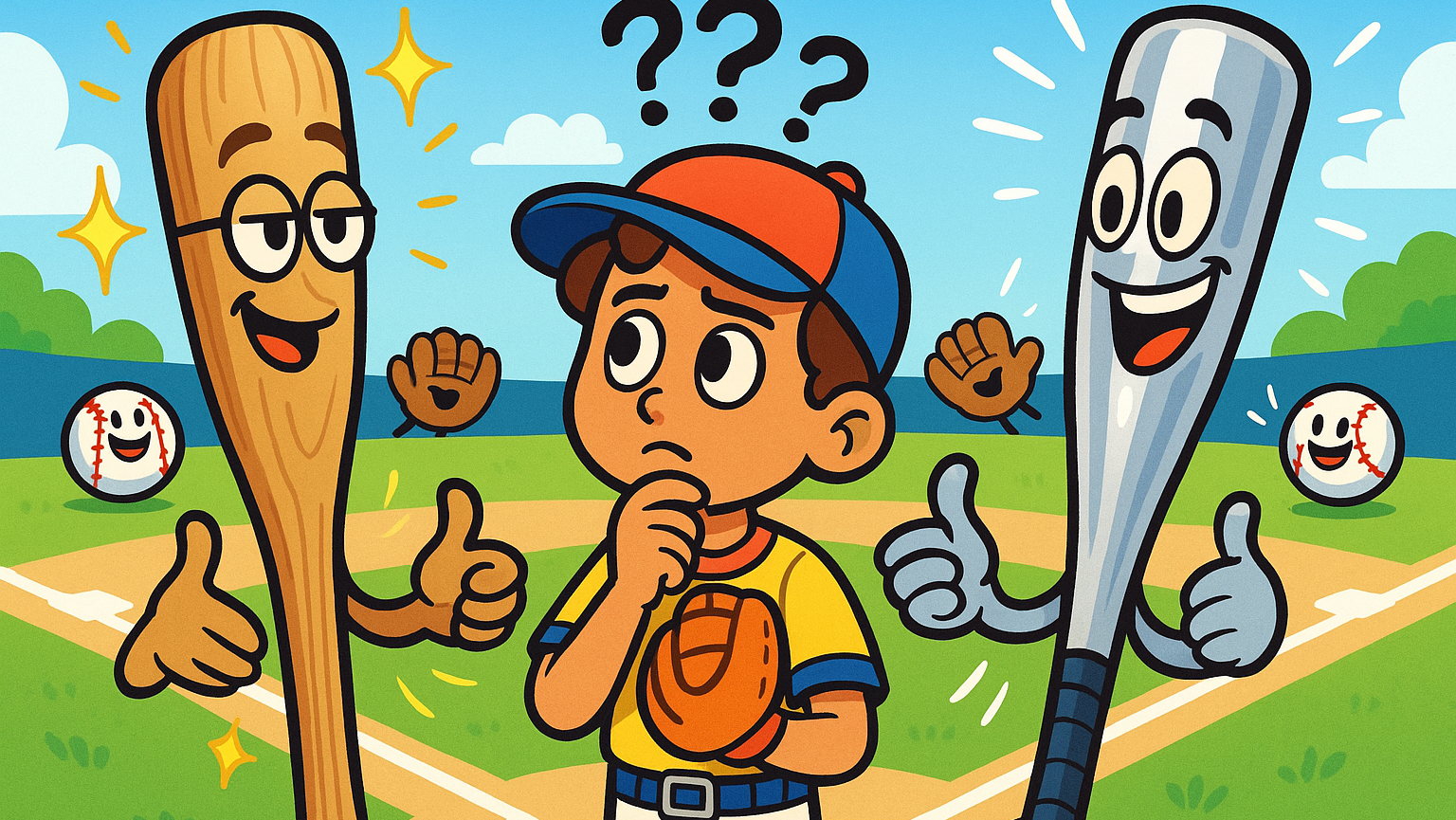 How to Choose Between Wood vs Metal Baseball Bats: The Ultimate Parent’s Guide