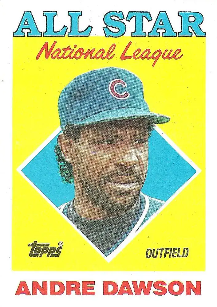 5 Iconic 1988 Topps Baseball Cards for Serious Collectors 5 andre dawson