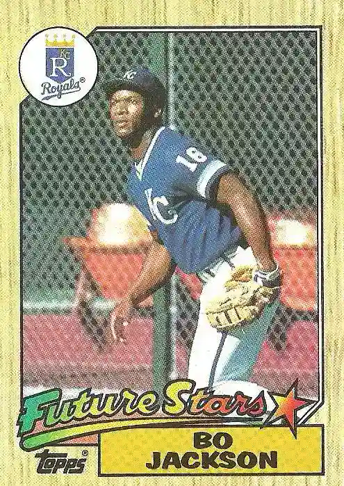 5 Classic 1987 Topps Baseball Cards That Collectors Still Love 2 Bo Jackson