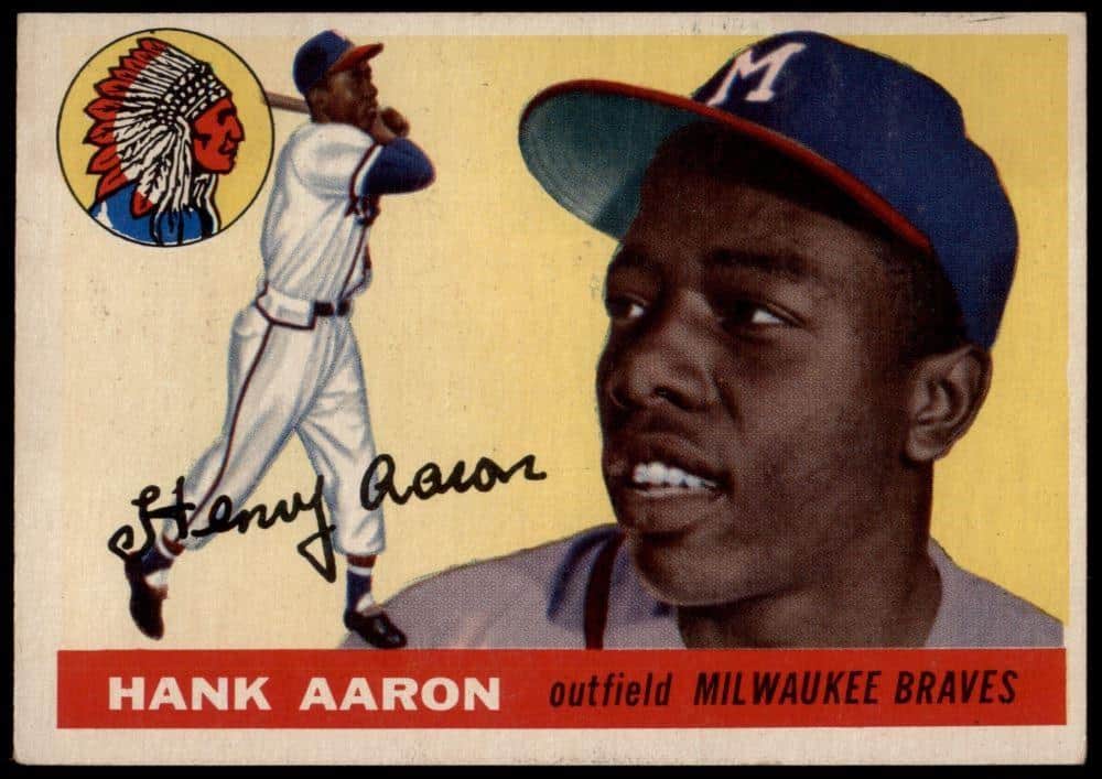 10 Awesome 2nd-Year Topps Baseball Cards For Serious Collectors 9 Henry Aaron