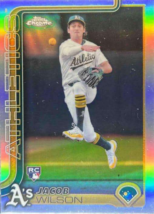 5 Interesting 2025 Topps Chrome Rookie Cards Worth Chasing 3 Jacob Wilson