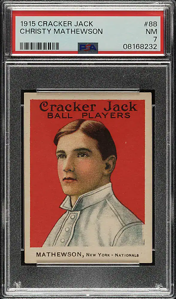 christy mathewson card