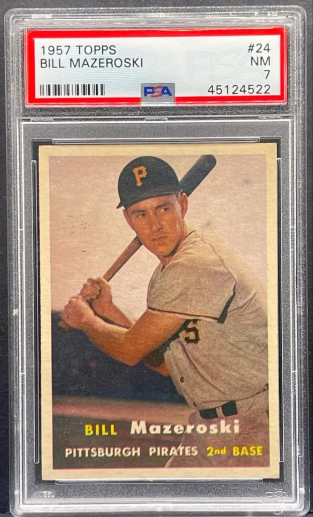 5 Iconic 1957 Topps Baseball Rookie Cards For Serious Collectors 3 bill mazeroski