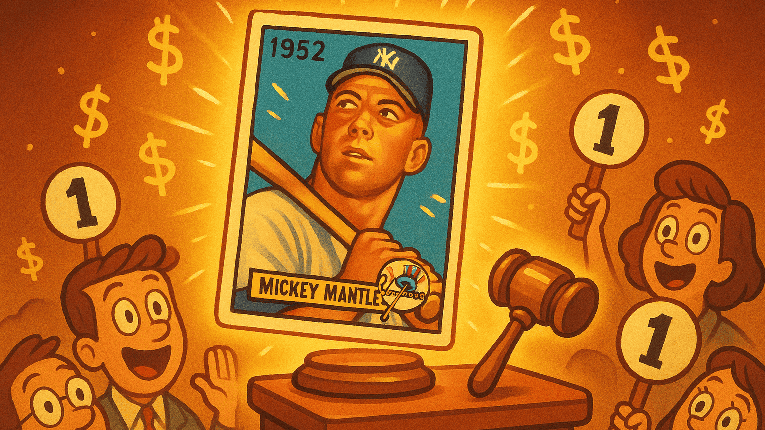 Near Mint 1952 Mickey Mantle Card Could Sell For More than $200K at Auction 15 Near Mint 1952 Mickey Mantle Card Could Sell For More than $200K at Auction