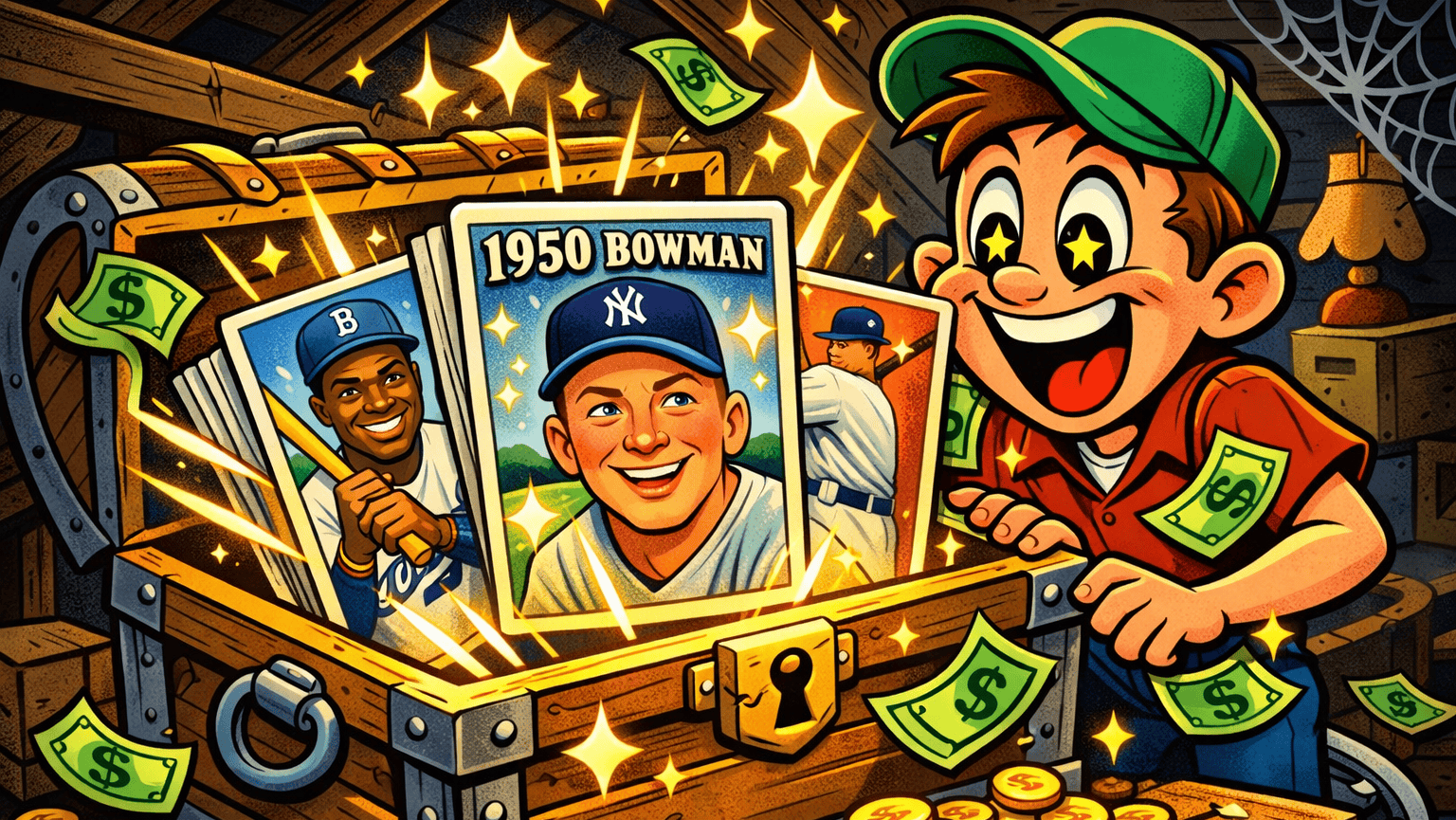 5 Classic 1950 Bowman Baseball Cards (& What They’re Worth Today)