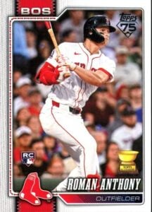 Which 2026 Topps Series 1 Rookie Baseball Cards Are At The Top of Your List? 2 Roman Anthony