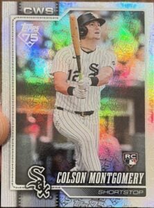 Which 2026 Topps Series 1 Rookie Baseball Cards Are At The Top of Your List? 10 colson montgomery