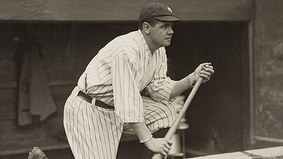 $1 Thrift Store Book Containing 1933 Goudey Babe Ruth Sold for $24,144