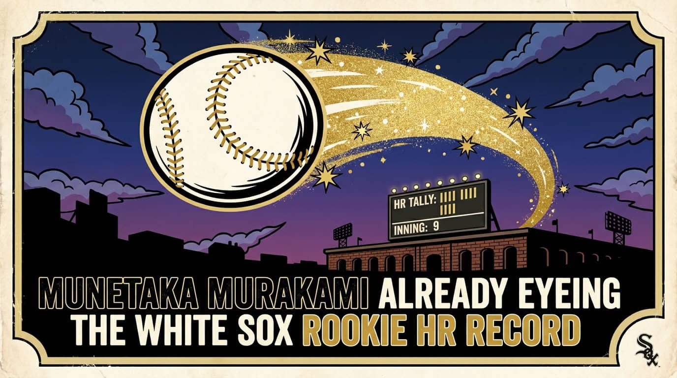 Munetaka Murakami Already Eyeing the White Sox Rookie HR Record