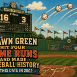 Shawn Green Hit 4 Home Runs vs. Brewers on This Date in 2002 2 shawn green 4 home runs in a game