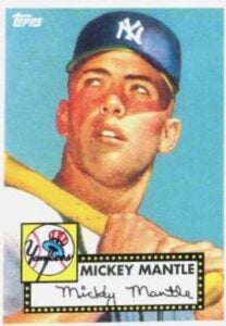 Bidding for 1952 Topps Baseball Complete Set Approaching $300K 3 1952 Topps Baseball Mickey Mantle